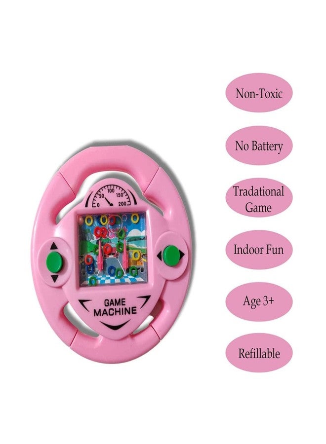 FULLFILLS Handheld Water Ring Game stearing Shape with 2 Push Button for Kids - Image 5